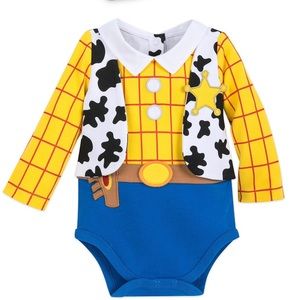 Disney’s Toy Story Woody Baby Onesie Costume 12-18 Months